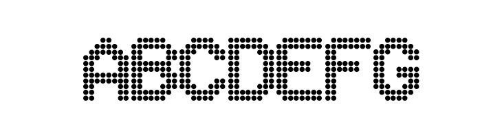 Many Dots Demo  Free Fonts Download