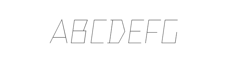 TT Bricks Trial Hairline Italic  Free Fonts Download