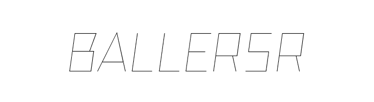 TT Bricks Trial Hairline Italic  Free Fonts Download