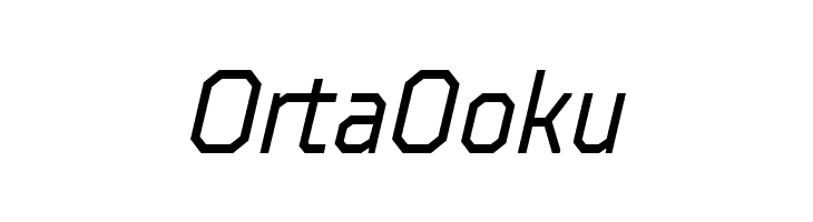 TT Octosquares Trl Cnd Lt It  Free Fonts Download