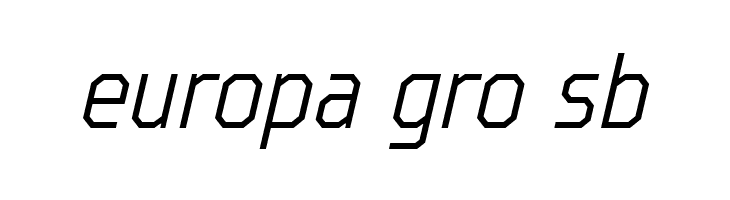 TT Octosquares Trl Cnd XLt It  Free Fonts Download