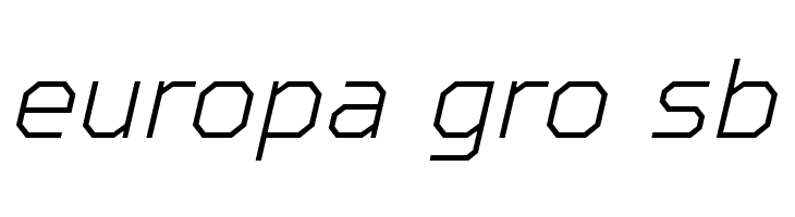 TT Octosquares Trl Th It  Free Fonts Download