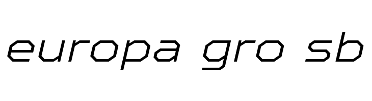 TT Octosquares Trl Exp XLt It  Free Fonts Download