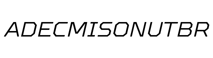 TT Octosquares Trl Lt It  Free Fonts Download