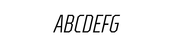 TT Octosquares Trl Cmd XLt It  Free Fonts Download