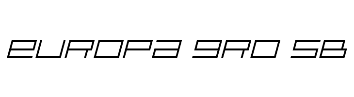 FZeroGXMenuFont-ThinOblique  Free Fonts Download