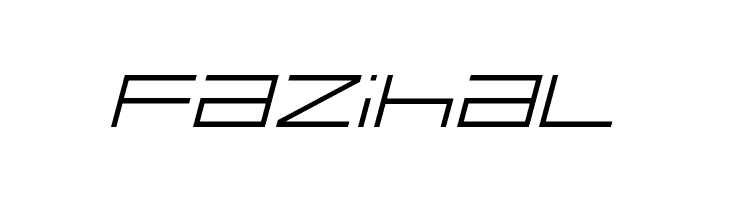 FZeroGXMenuFont-ThinOblique  Free Fonts Download