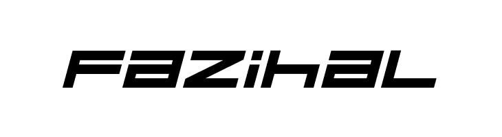 FZeroGXMenuFont-BoldOblique  Free Fonts Download