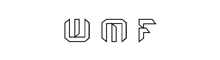 Etical Demo Line  Free Fonts Download
