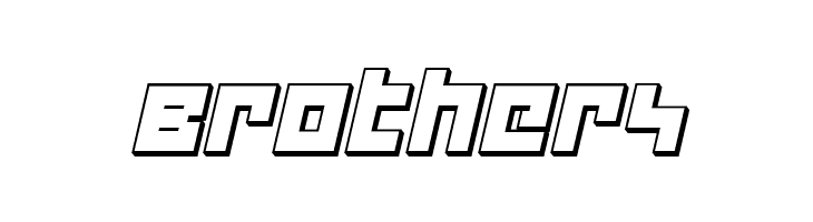 deep data cube 3d italic  Free Fonts Download