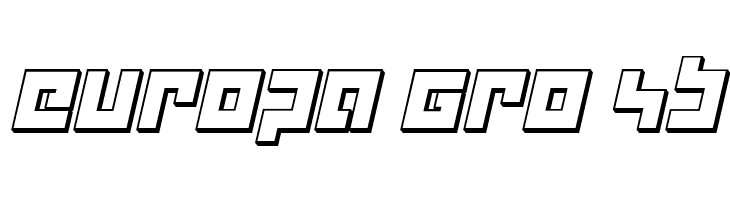 deep data cube 3d italic  Free Fonts Download