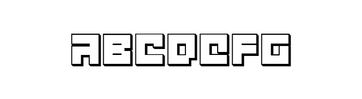 deep data cube 3d  Free Fonts Download