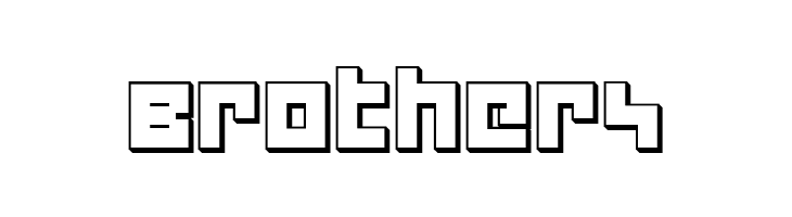 deep data cube 3d  Free Fonts Download