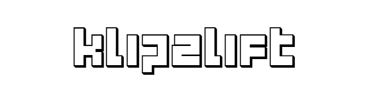 deep data cube 3d  Free Fonts Download