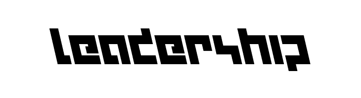 deep data cube leftalic  Free Fonts Download