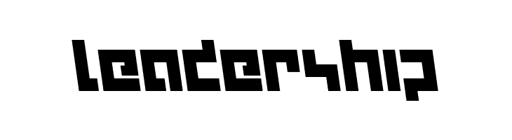 deep data cube semi-leftalic  Free Fonts Download