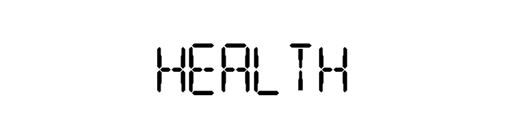Digital Readout Upright  Free Fonts Download
