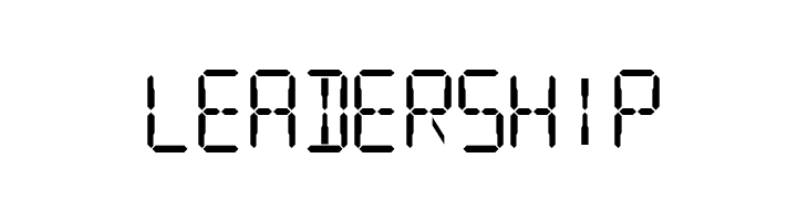 Digital Readout Upright  Free Fonts Download