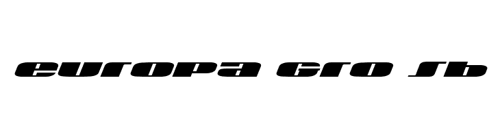 U.S.A. Italic  Free Fonts Download