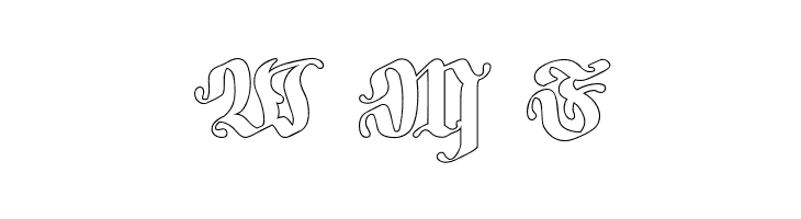 Bodywork-Outline  Free Fonts Download
