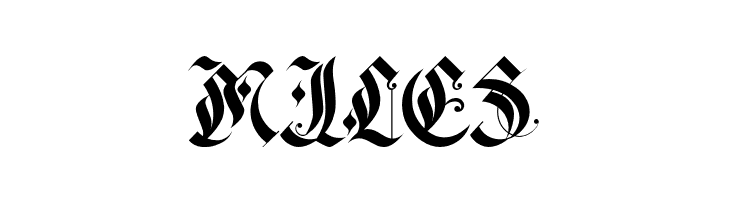 DarkGospel  Free Fonts Download