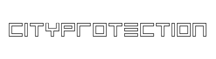 BIN Outline  Free Fonts Download