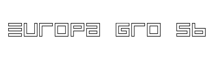 BIN Outline  Free Fonts Download