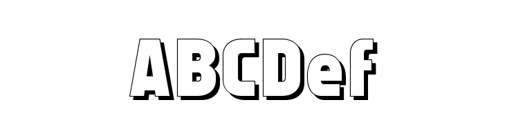 Faktos Shadow  Free Fonts Download