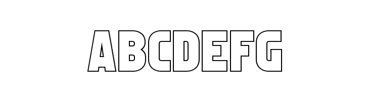 Faktos Outline  Free Fonts Download