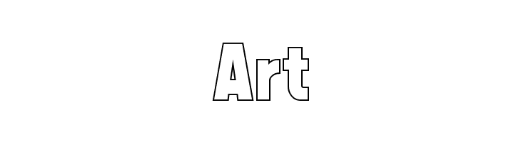 Faktos Outline  Free Fonts Download