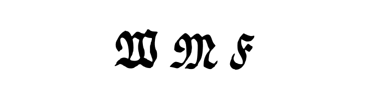 Fraktur Handschrift Regular  Free Fonts Download