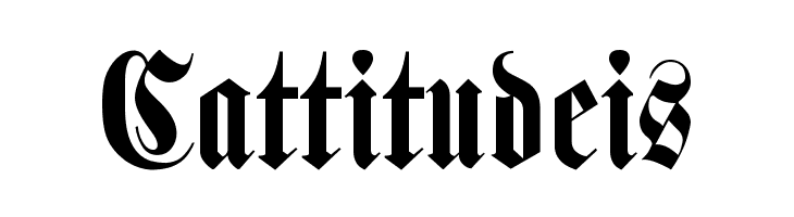 Schmale Halbfette Fraktur  Free Fonts Download