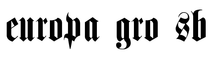Schmale Halbfette Fraktur  Free Fonts Download