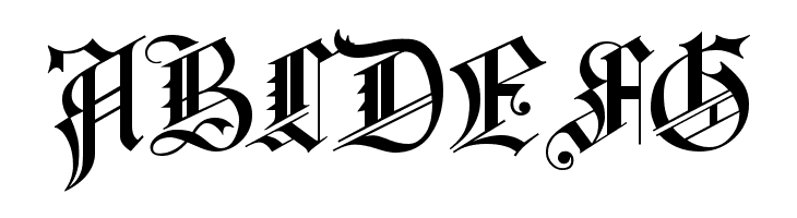 Kirchen-Gotisch  Free Fonts Download