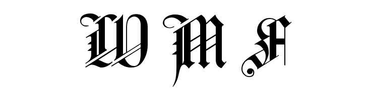 Kirchen-Gotisch  Free Fonts Download