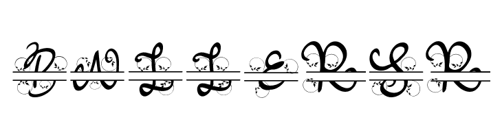 Meisha Monogram  Free Fonts Download