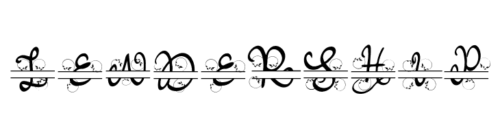 Meisha Monogram  Free Fonts Download