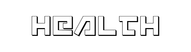 Uno Estado 3D  Free Fonts Download