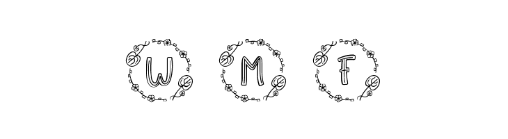 Lunarin Chinese Monogram  Free Fonts Download