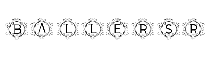 monogram sunflower  Free Fonts Download