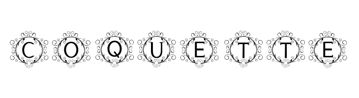 monogram sunflower  Free Fonts Download