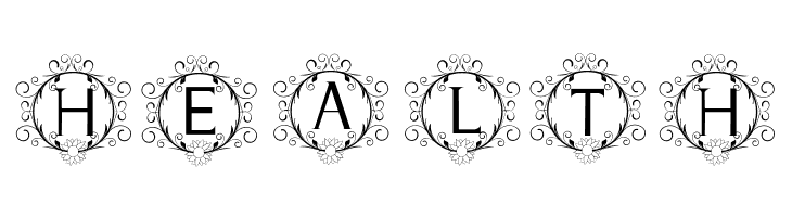 monogram sunflower  Free Fonts Download