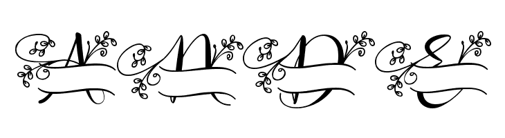 Aqille Monogram - Personal Use  Free Fonts Download