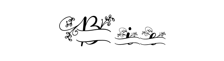 Aqille Monogram - Personal Use  Free Fonts Download
