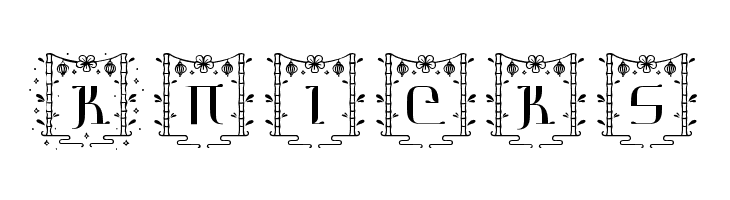 Jianshi Chinese Monogram  Free Fonts Download