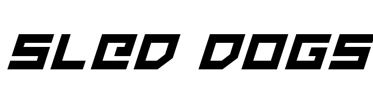 SLED%2BDOGS Uno Estado Italic Font