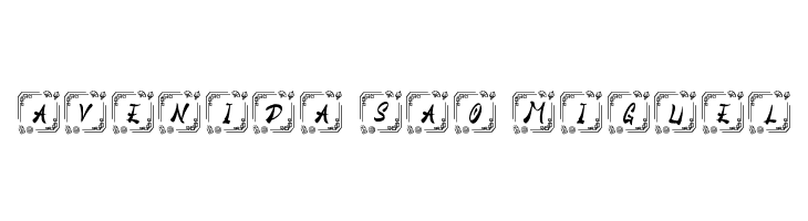 Honse Chinese Monogram  Free Fonts Download