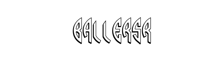 Round_3D_Monogram_Left  Free Fonts Download