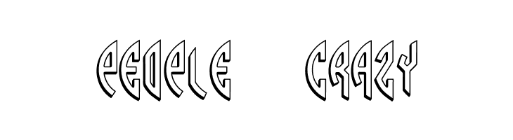 Round_3D_Monogram_Left  Free Fonts Download