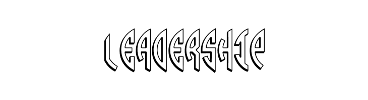 Round_3D_Monogram_Left  Free Fonts Download